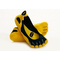Vibram Fivefingers Classic Blå/gul Dag-til-dag levering